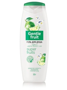 Фотография Iris Gentle Fruit • Гель для душа • "Лайм и цветы Белого Чая" • 400мл