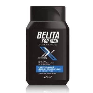Фотография Белита FOR Men • Основной уход Гиалуроновый ЛОСЬОН после бритья для всех типов кожи "Основной уход" • 150мл