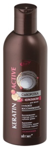 Фотография Витекс Сыворотка Для Волос • С Кератином • Глубокое Восстановление • Несмываемая • Keratin Active • 200мл • Код 46 18