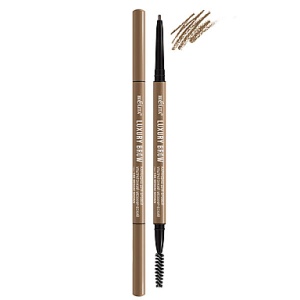 БЕЛИТА LUXURY BROW Карандаш для бровей ультратонкий механический, тон 598 Medium Brown
