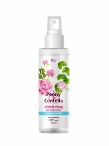Iris PEONY & CENTELLA Спрей-Уход для лица и тела Увлажнение, 200мл