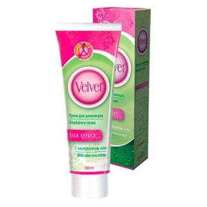 Фотография Velvet Крем для депиляции с экстрактом алоэ • 100 мл • арт.8346