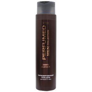 Фотография  ВИТЭКС Perfumed Men Collection OMBRE LEATHER Парфюмированный гель-душ для волос и тела, 400 мл