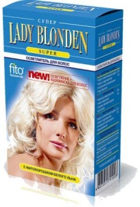 Фотография Фитокосметик Осветлитель для волос • Фито К Super Lady Blonden • 35г • Арт.9002
