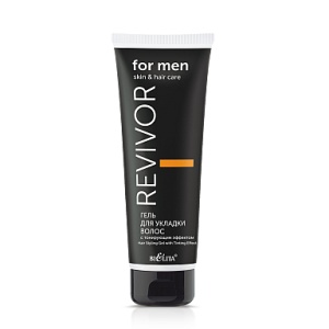 БЕЛИТА Revivor FOR MEN Skin & Hair Care Гель для укладки волос с тонирующим эффектом, 100 мл
