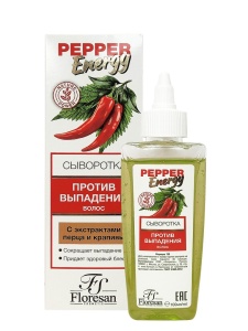 Фотография  Floresan Pepper Energy Сыворотка против выпадения волос, 100мл арт.Ф-138