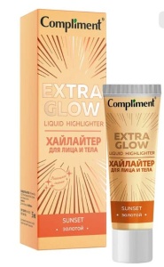 Compliment Хайлайтер для лица и тела ЗОЛОТОЙ, 35мл арт.916448