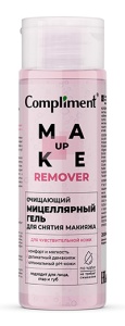 Фотография Compliment Гель для снятия макияжа • Мицеллярный Очищающий • Для Чувствительной Кожи • 200мл • Арт.917889