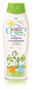 Iris Kids Care Детский Шампунь и Гель д/душа ЧЕРЕДА и ШАЛФЕЙ 400мл/12шт
