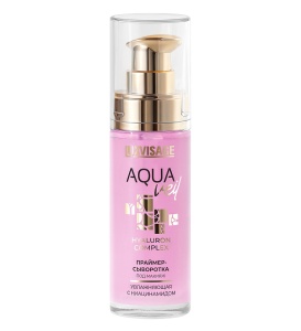 Luxvisage Aqua Veil Hyaluron Complex Праймер-Сыворотка под макияж УВЛАЖНЯЮЩИЙ (Прозрачный) 30 г Арт.