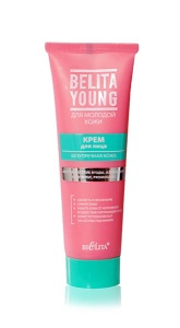 Фотография Белита BELITA YOUNG КРЕМ для лица Безупречная кожа 50 мл, туба