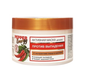 Фотография  Floresan Pepper Energy Активная Маска против выпадения волос, 450мл арт.Ф-139
