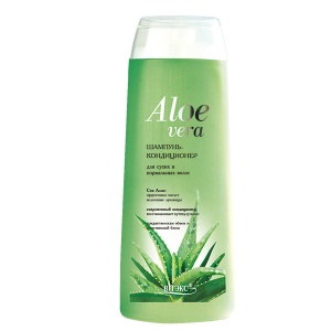 Фотография  ALOE VERA • Шампунь-кондиционер для сухих и нормальных волос 500мл, код 01 03