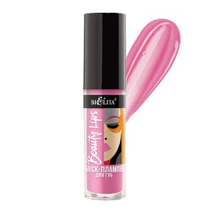 Фотография  БЕЛИТА Beauty Lips Блеск-Плампер тон 03 Lilac Pink, 5 мл