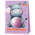 Фотография  Фитокосметик BOMB SURPRISE Шипучая бомбочка для ванны BUBBLE GUM с игрушкой Бегемотик  в коробке, 115 г арт.7033 