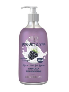 FAMILY COSMETICS YOGURT& SPA КРЕМ-ГЕЛЬ для душа ГЛУБОКОЕ УВЛАЖНЕНИЕ, 650мл FYS-10436
