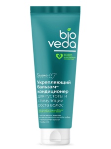 Фотография  Белита-М BIOVEDA Бальзам-Кондиционер Укрепляющий для густоты и стимуляции роста волос, 250 г
