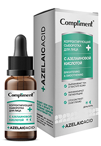 Фотография Compliment Сыворотка для лица • Концентрирующая С Азелаиновой Кислотой • 27мл • Арт.918015