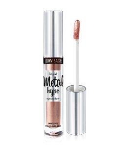 Фотография Люкс Визаж Тени для век • ЖИДКИЕ • 04 тон (солнечный беж) • Lux Visage • Metal hype • 3,5гр • арт.К920