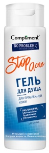 Фотография  Compliment No Problem Гель для душа с AHA-BHA-PHA-LHA кислотами для проблемной кожи, 250 мл