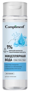 Фотография Compliment Вода мицеллярная • С Коллагеном и Гиалуроновой Кислотой • 250мл • Арт.917902