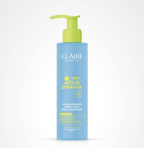 Фотография  CLAIRE Off Acne Drama Крем-Гель для умывания Очищающий, 145 мл