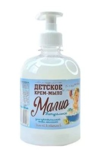 ЭФКО Жидкое крем-мыло MALIO 500г. Детское НАТУРАЛЬНОЕ, арт.80704