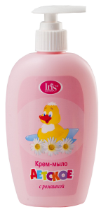 Фотография Iris Крем-мыло детское с РОМАШКОЙ • 250 мл