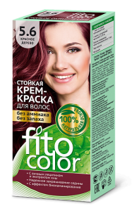 Фотография Фитокосметик Стойкая Крем-Краска для волос  • Fitocolor •  тон Красное дерево 115мл • арт.4827