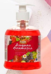 ЭФКО Косметик Жидкое крем-мыло FRESH 500мл ЯГОДНАЯ ФАНТАЗИЯ, арт.80584