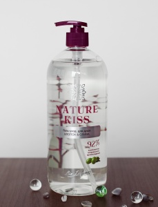 S/LIFE NATURE KISS Гель-уход д/душа ХЛОПОК & ОЛИВА, 1000мл/9шт