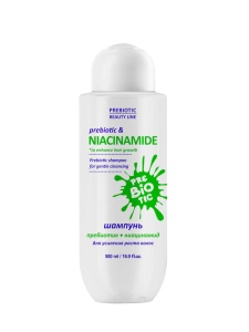 Фотография  Iris Prebiotic Beauty Line Шампунь Пребиотик+Ниацинамид, 500 мл