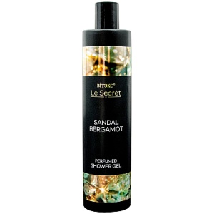 Фотография  ВИТЭКС Le Secret Парфюмированный гель для душа SANDAL BERGAMOT, 400 мл