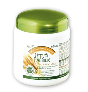 БЕЛИТА Бальзам-уход ОТРУБИ РЖАНЫЕ д/норм/и склон.к жирности волос на отварах трав 450мл