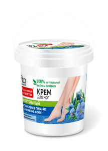 Фотография Фитокосметик Народные Рецепты • Крем для ног ПИТАТЕЛЬНЫЙ 155мл(банка) • арт.3953