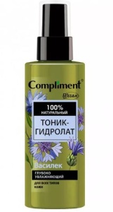 Фотография Compliment Тоник-Гидролат ВАСИЛЁК глубокоувлажняющий, 150мл • арт.912679