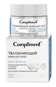 Фотография Compliment Крем для лица • Увлажняющий • 50мл • Арт.917506
