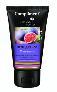 Фотография Compliment Organic World Крем для ног ПИТАТЕЛЬНЫЙ, 150мл • арт.794575
