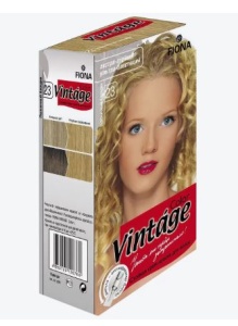 Fiona Vintage Color тон 23 Пшеничный блондин краска для волос