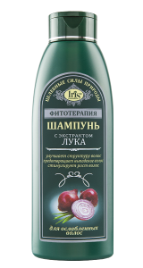Фотография Iris Фитотерапия • Шампунь с экстрактом ЛУКА • 500мл