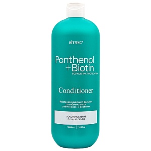 Фотография  ВИТЭКС ВОЛОСЫ КАК ПОСЛЕ САЛОНА Бальзам Восстанавливающий для объёма волос PANTENOL+BIOTIN, 1000 мл