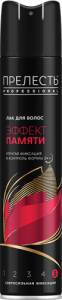 Фотография Прелесть БИО Лак для волос • Сверхсильной Фиксации • Эффект Памяти Pro • 300мл • Арт.20-021