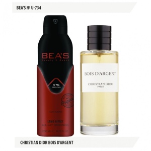 Фотография Beas Парфюмированный дезодорант • U734 • Christian Dior Bois Dargent • Unisex • 200мл