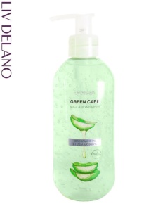 LIV DELANO GREEN CARE Мусс для умывания SOS-увлажнение с гелем Алоэ Вера, 200мл