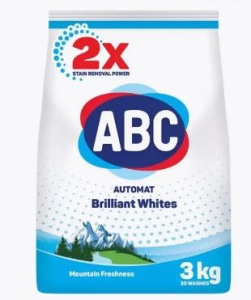 Фотография  ABC Порошок Горная Свежесть 3кг  