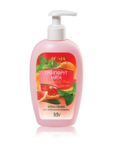 Фотография Iris Aroma Line • Крем-пенка для интимной гигиены ГРЕЙПФРУТ и МЯТА • 300мл