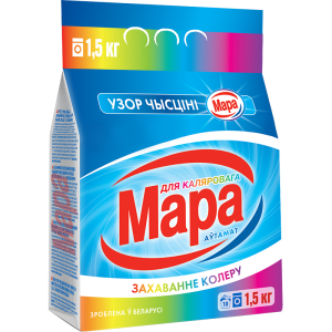 СОНЦА Порошок МАРА УЗОР ЧЫСЦIНI 3кг автомат для цветного