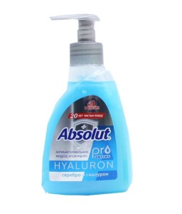 АБСОЛЮТ Жидкое Мыло 250г PRO Серебро и Гиалурон, арт.5195
