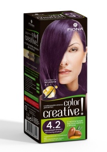 Fiona Creative color тон 4.2 Мерцающий аметист краска для волос