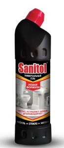 Фотография Sanitol Гель для чистки • Универсальный • 1л • арт.ЧС-202